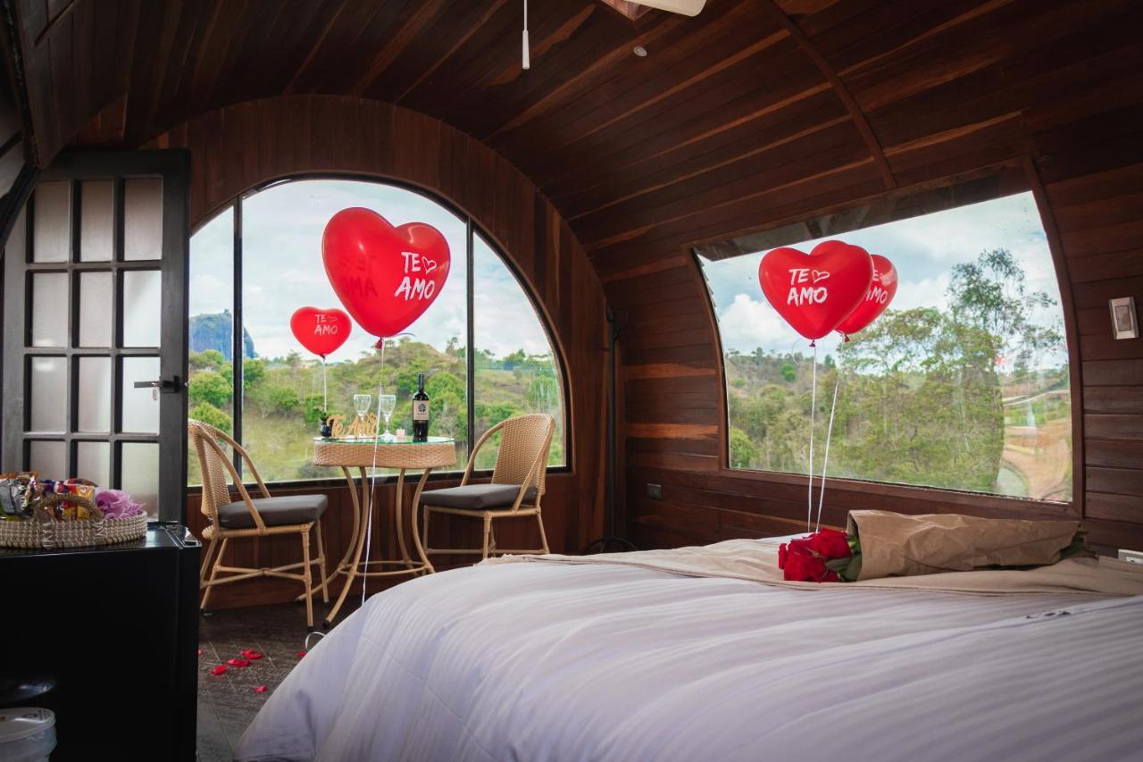 Glamping The Mountain Hotel Guatapé Kültér fotó