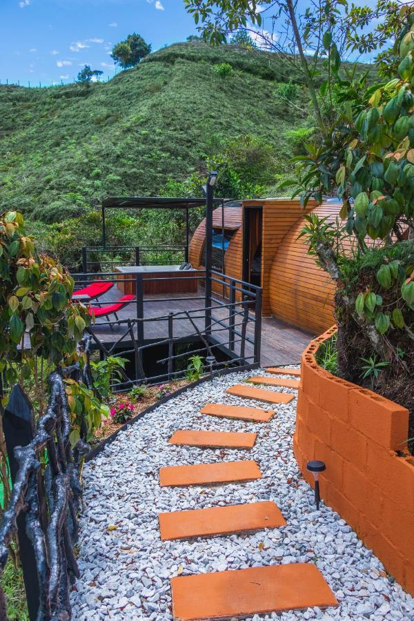 Glamping The Mountain Hotel Guatapé Kültér fotó