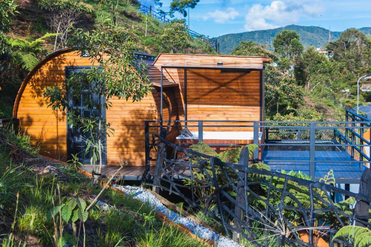 Glamping The Mountain Hotel Guatapé Kültér fotó