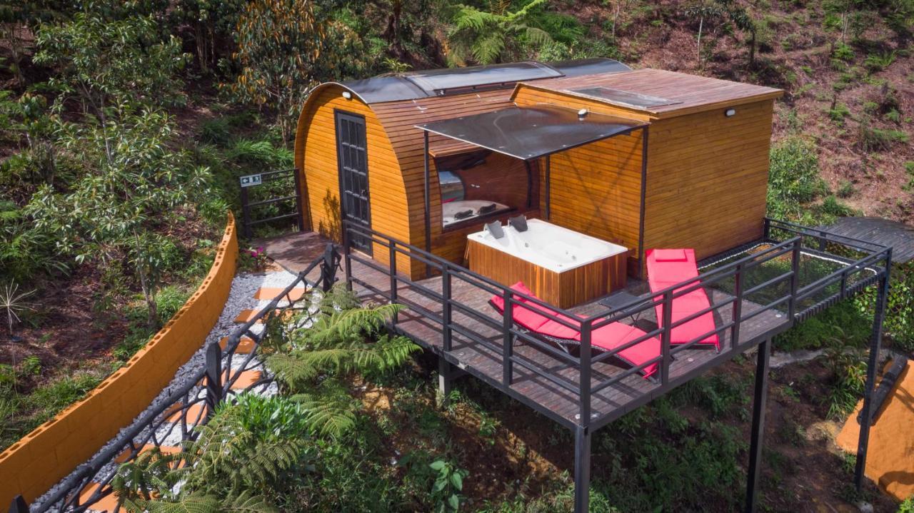Glamping The Mountain Hotel Guatapé Kültér fotó
