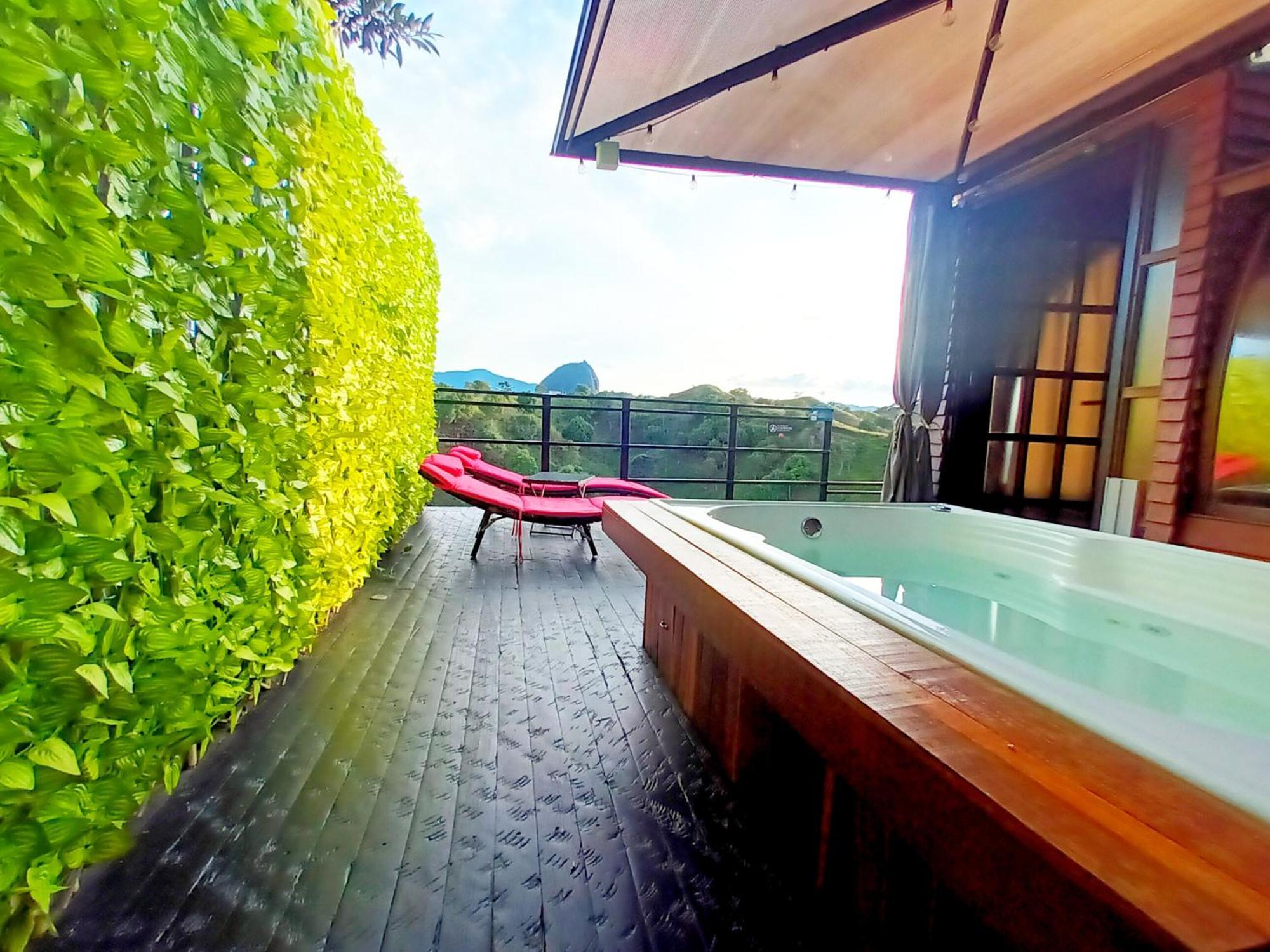 Glamping The Mountain Hotel Guatapé Kültér fotó