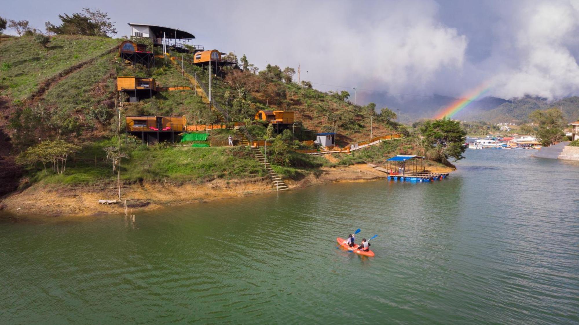 Glamping The Mountain Hotel Guatapé Kültér fotó
